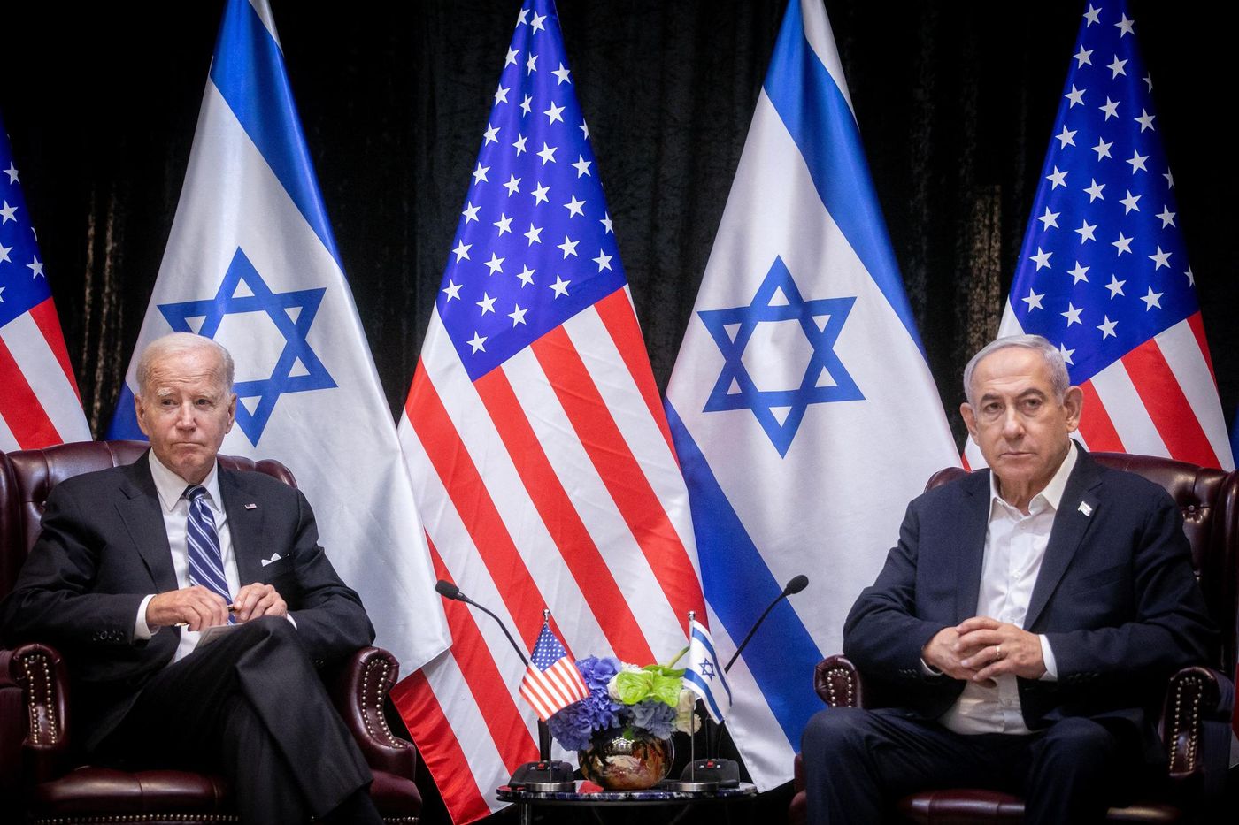 Les États-Unis soutiennent Israël, une démonstration de solidarité contestée
